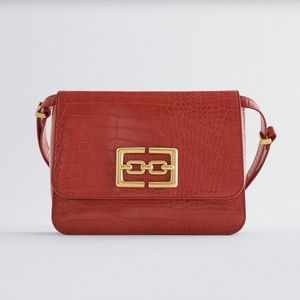 ZARA red handbag